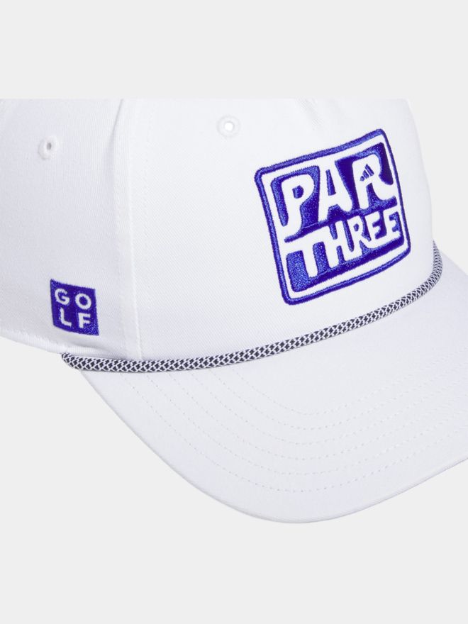 adidas Youth PAR THREE Cap weiß