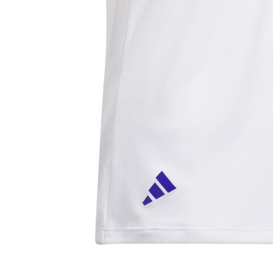 Adidas  Dívčí polokošile HEAT.RDY s krátkým rukávem bílá