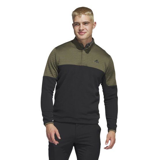 Adidas DWR BLOCK 1/4 ZIP Thermo Midlayer schwarz