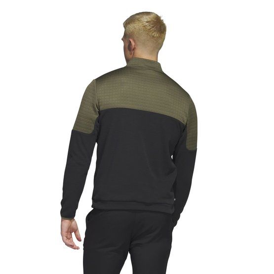 Adidas DWR BLOCK 1/4 ZIP Thermo Midlayer schwarz