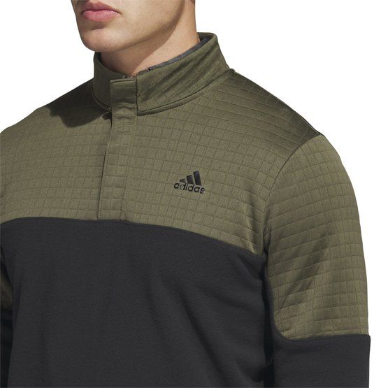 Adidas DWR BLOCK 1/4 ZIP Thermo Midlayer schwarz