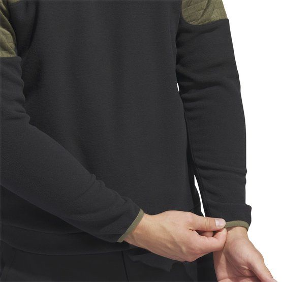 Adidas DWR BLOCK 1/4 ZIP Thermo Midlayer schwarz