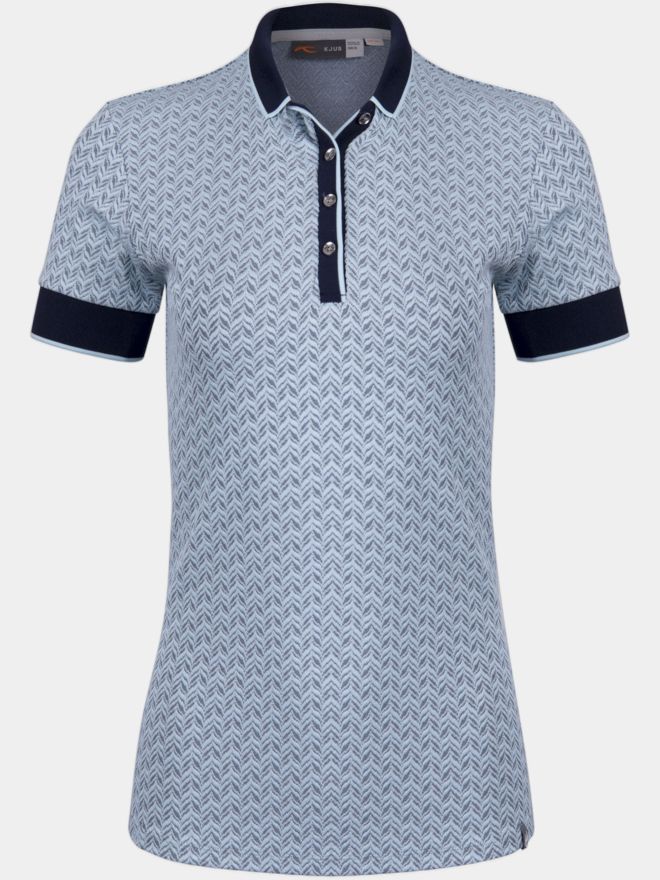 Kjus Ella Structure Halbarm Polo navy