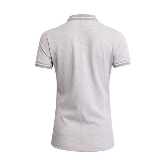 Kjus  Sanna half sleeve polo light gray melange