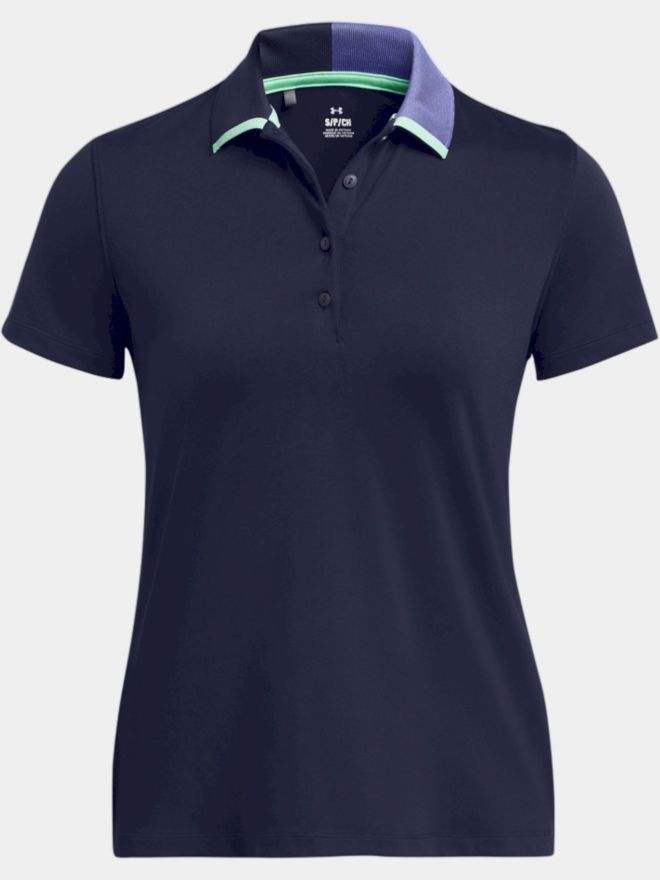 Under Armour Playoff Pitch Halbarm Polo navy