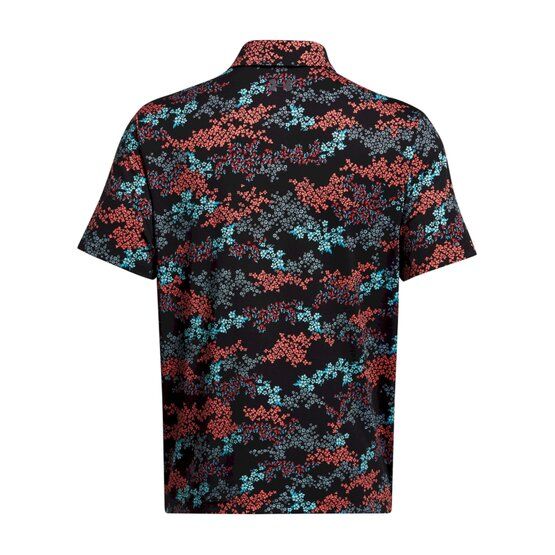 Under Armour Playoff 3.0 Azalea Camo Halbarm Polo schwarz