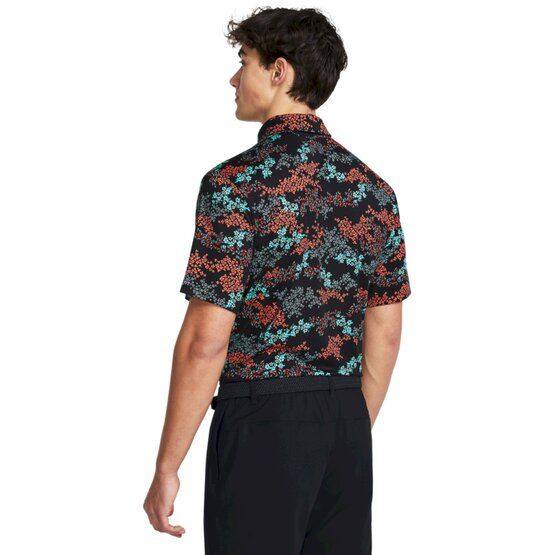 Under Armour Playoff 3.0 Azalea Camo Halbarm Polo schwarz