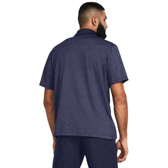 Under Armour T2G Printed Halbarm Polo navy