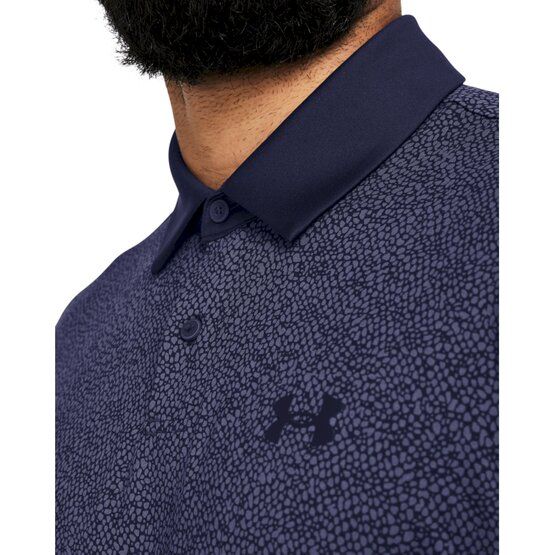 Under Armour T2G Printed Halbarm Polo navy