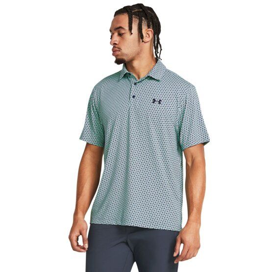 Under Armour Playoff 3.0 Links Halbarm Polo grün