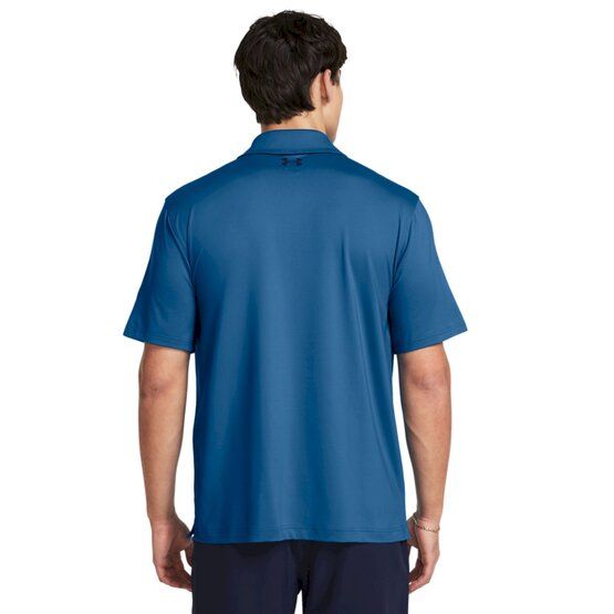 Under Armour T2G Halbarm Polo blau