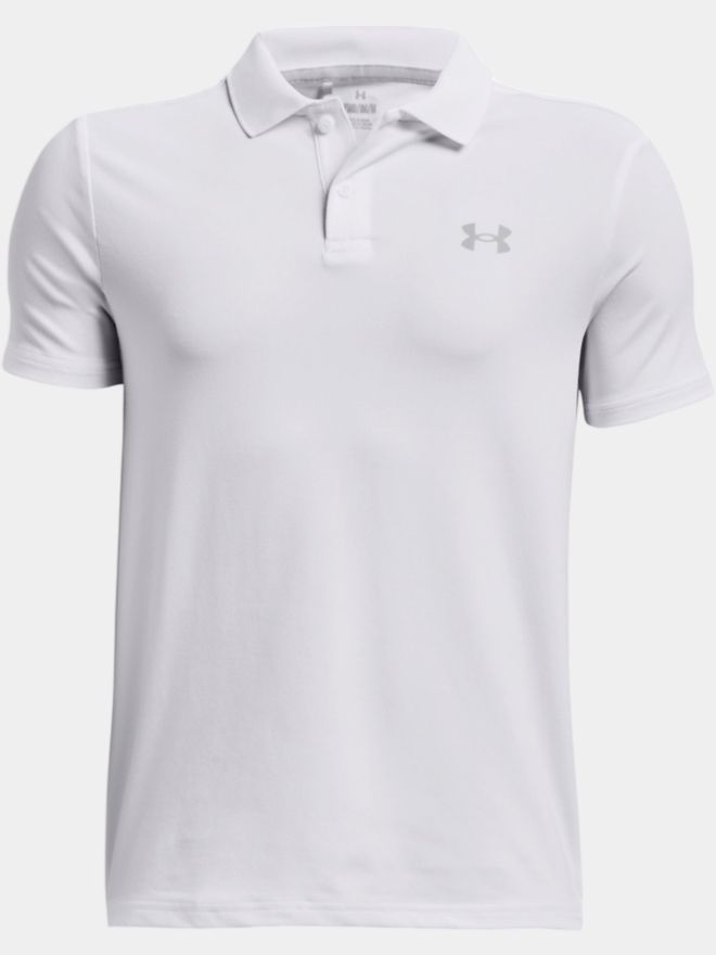 Under Armour Performance Halbarm Polo weiß