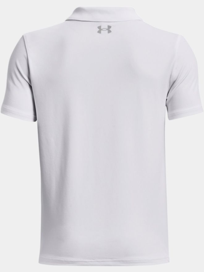 Under Armour Performance Halbarm Polo weiß
