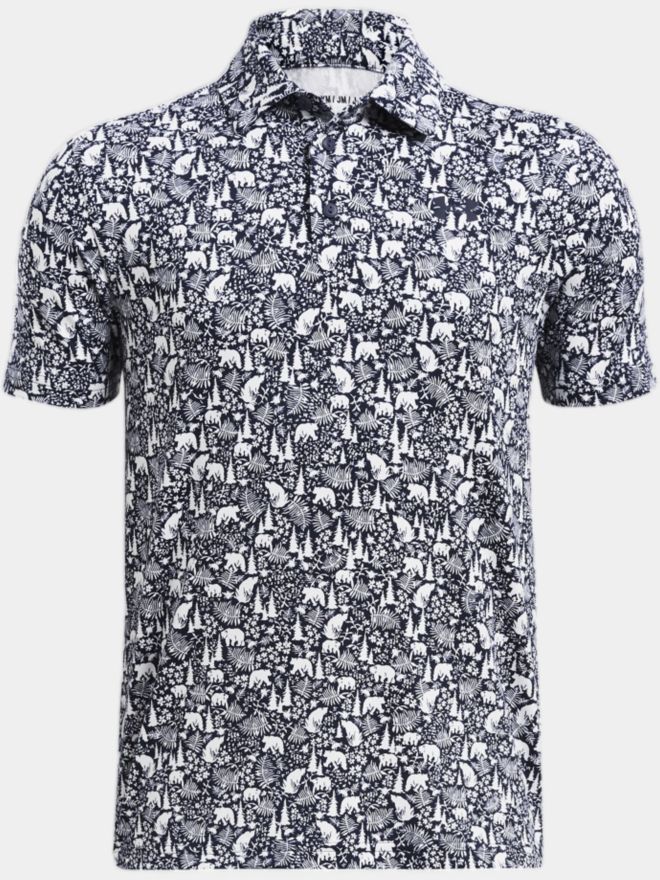 Under Armour Playoff Printed Halbarm Polo mehrfarbig