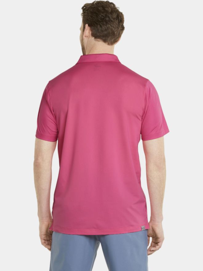 Puma Gamer Halbarm Polo pink
