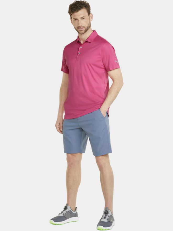 Puma Gamer Halbarm Polo pink