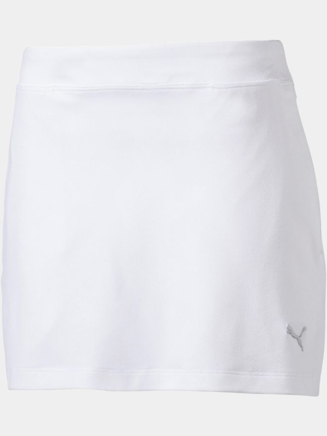 Puma Girls Solid Knit Skort weiß