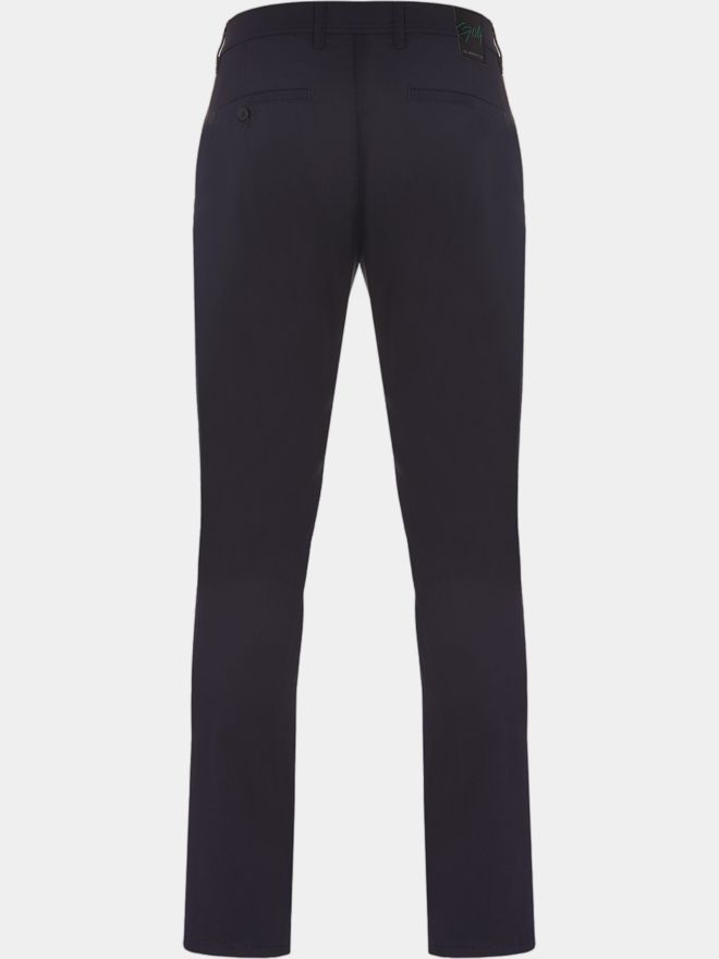 Alberto ROOKIE - Ceramica Gabardine Chino Hose navy