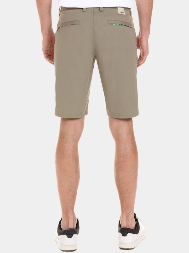 Alberto EARNIE - Ceramica Gabardine Bermuda Hose oliv