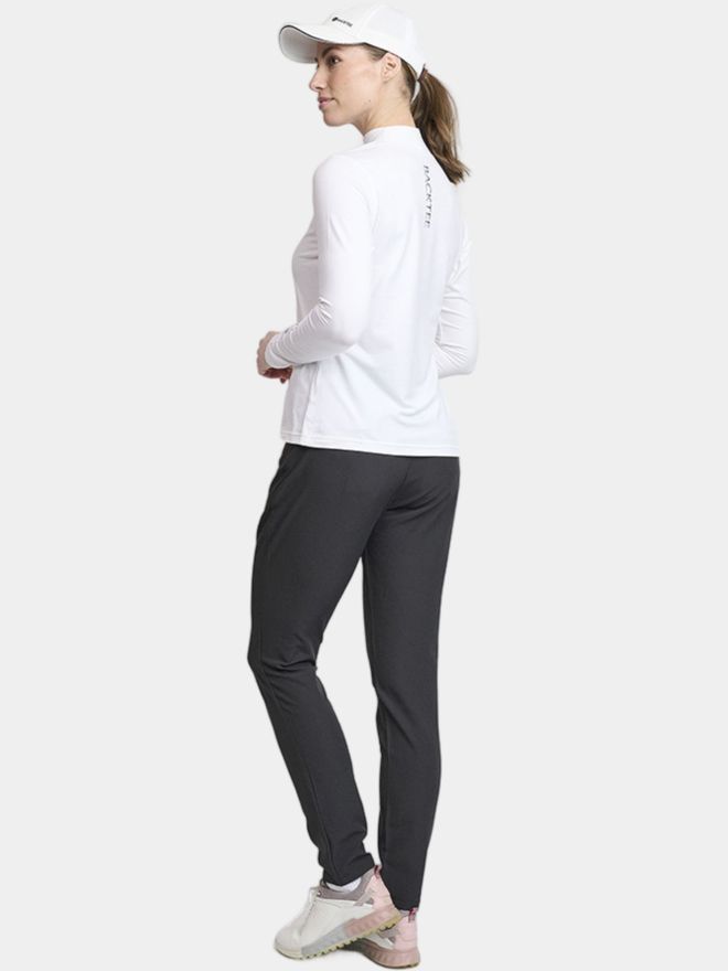 Backtee First Skin Turtle Neck Mock Unterzieher weiß