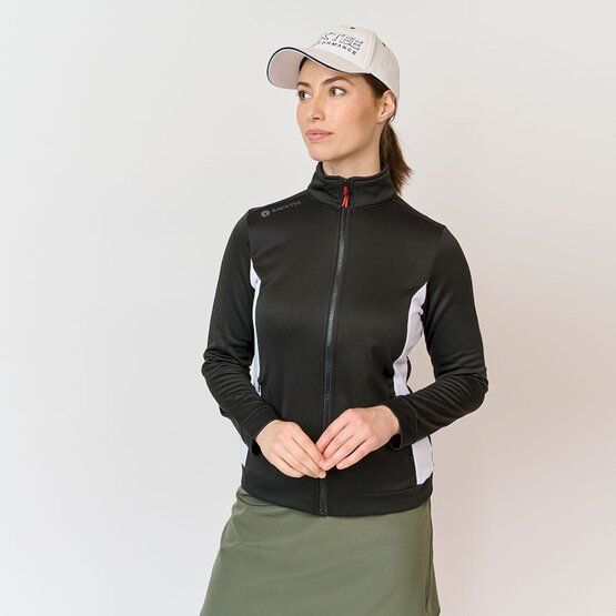 Backtee  Zip Shield Midlayer Thermal Jacket black