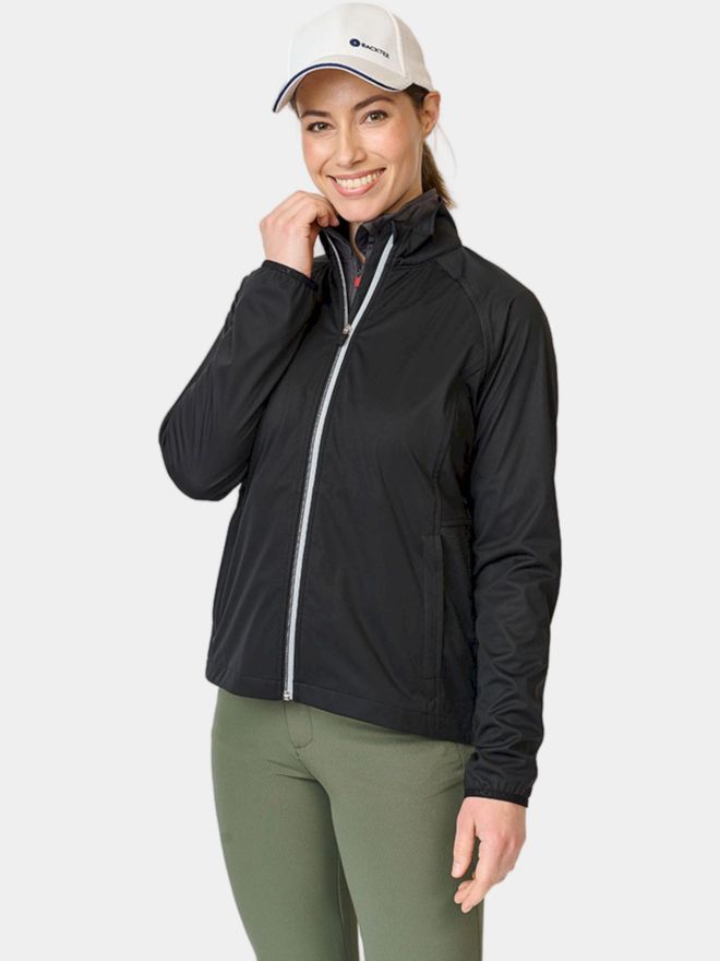 Backtee Ultralight Wind Jacket Windstopp Jacke schwarz