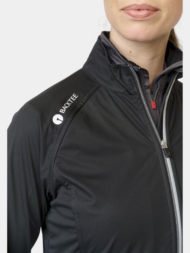 Backtee Ultralight Wind Jacket Windstopp Jacke schwarz