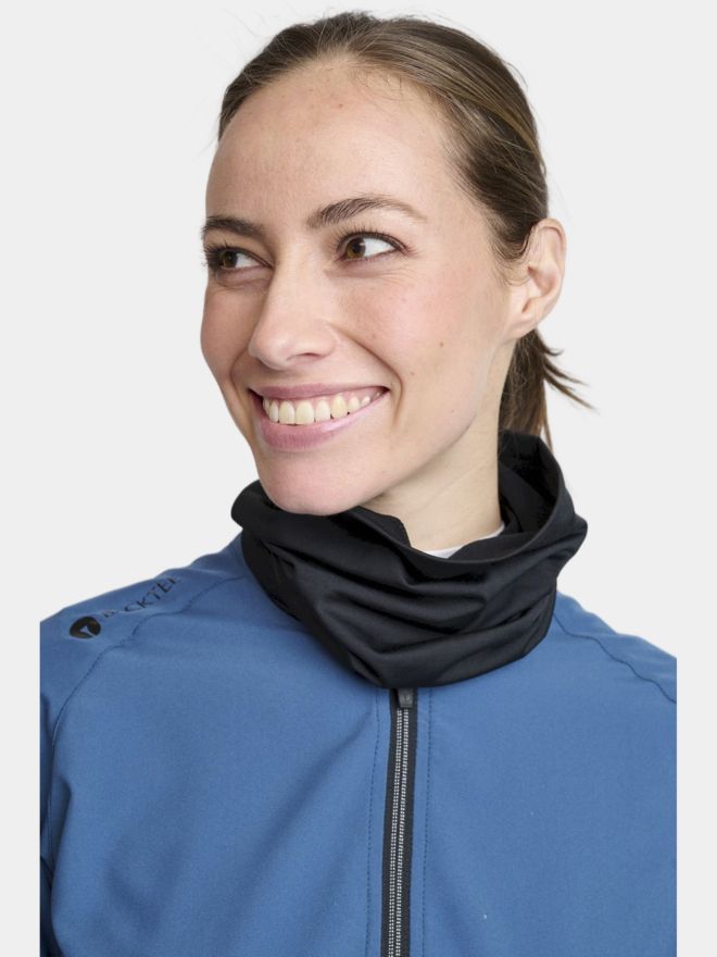 Backtee Unisex Baselayer Neckwarmer Schal schwarz