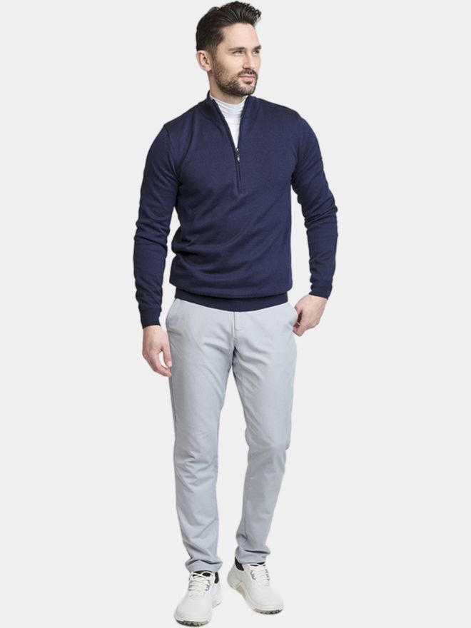 Backtee Windbreaker Sweater Wind stop knitted navy