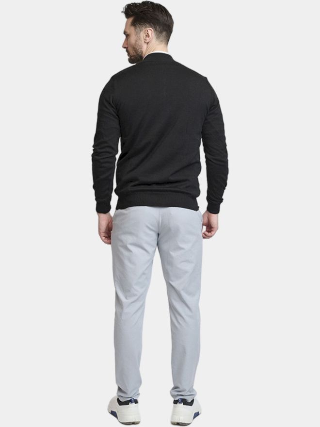 Backtee Windbreaker Sweater Wind stop knitted black