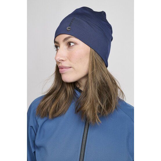 Backtee Unisex Baselayer Beanie Mütze navy