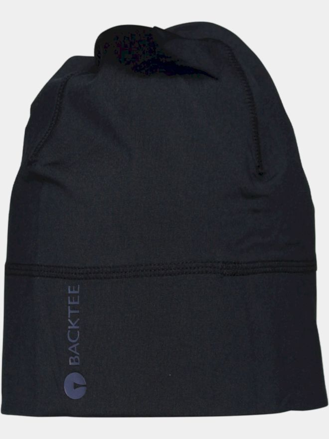 Backtee Unisex Baselayer Beanie Mütze schwarz