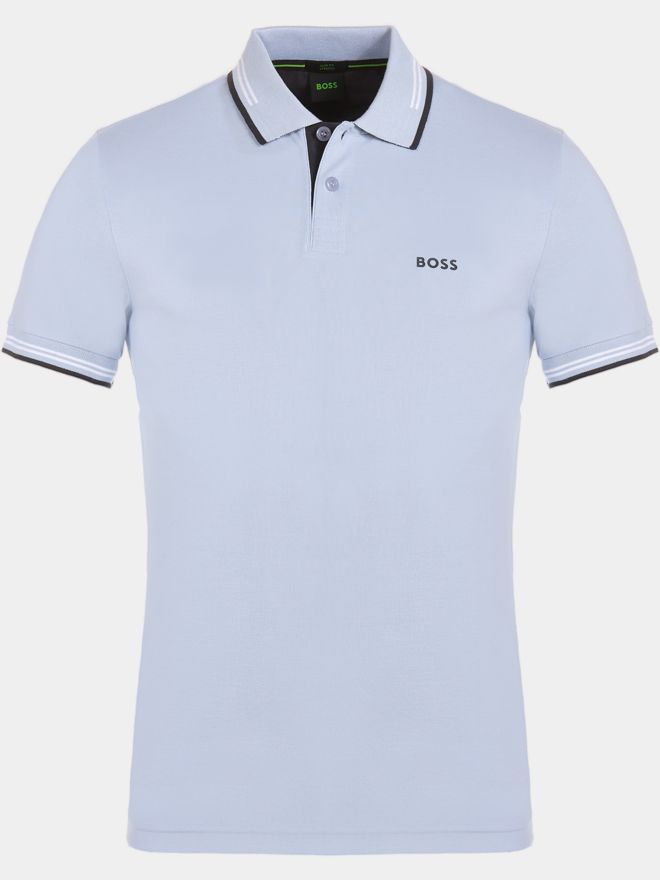 BOSS Paul Halbarm Polo lila