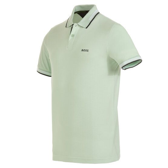 BOSS  Paul half sleeve polo light green