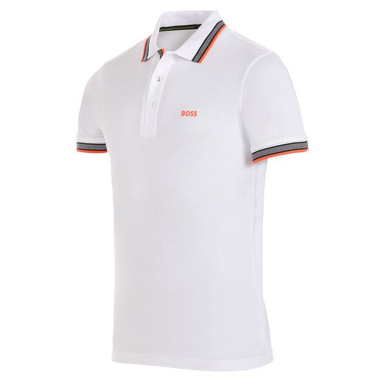 BOSS  Paddy half sleeve polo white