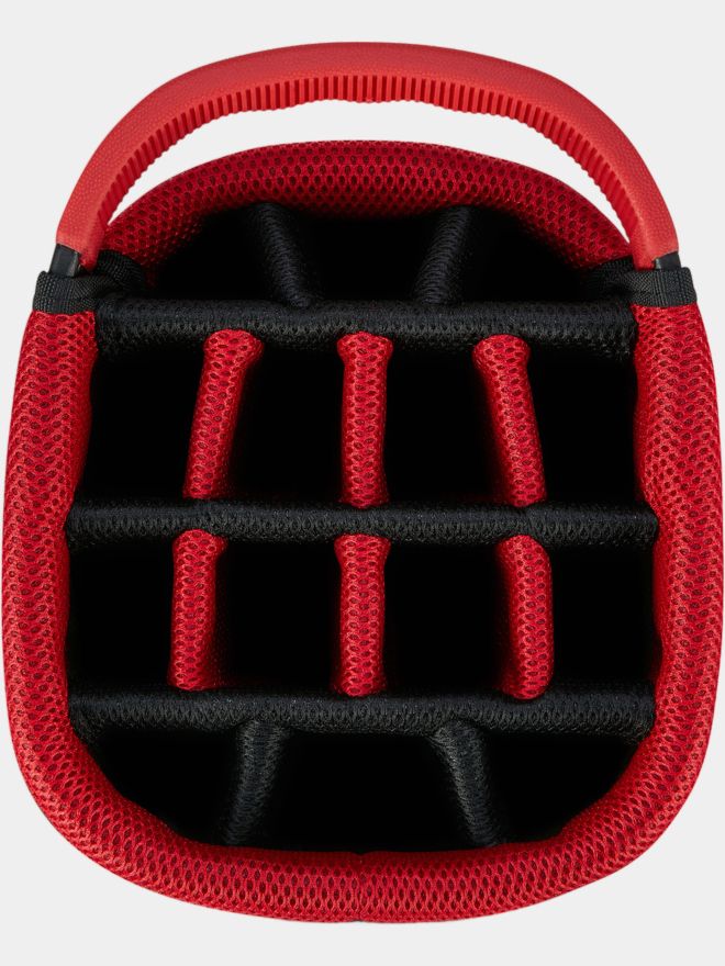 Big Max Aqua Hybrid 4 Standbag schwarz-rot