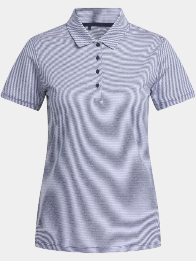 adidas polo s mini proužkem a krátkým rukávem námořnická modrá