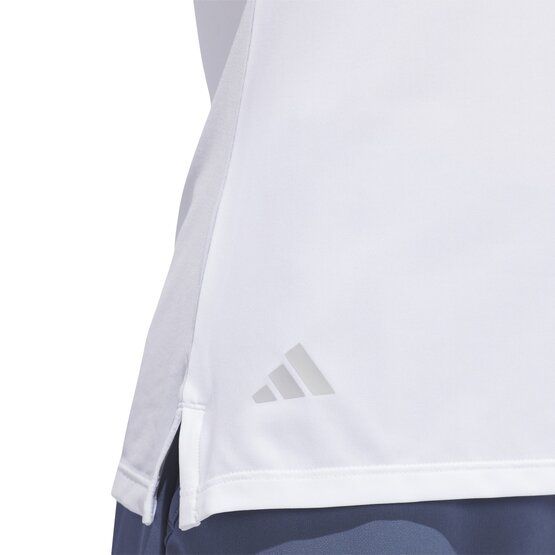 Adidas  Ultimate365 Solid Half Sleeve Polo white