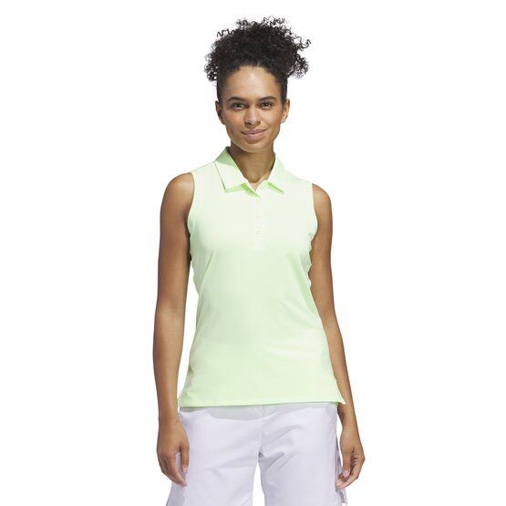 Adidas  Ultimate365 Solid sleeveless polo light green