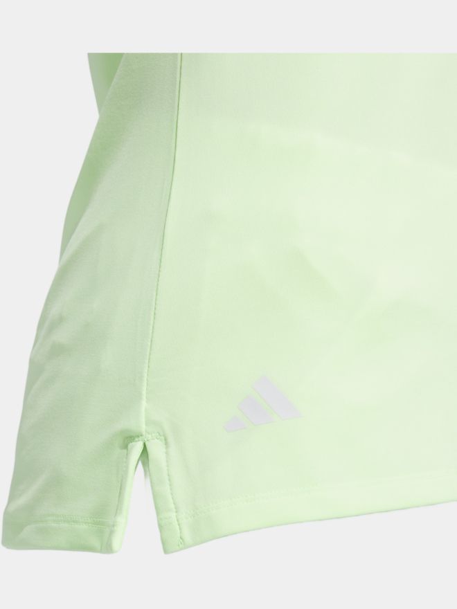 adidas Ultimate365 Solid ohne Arm Polo hellgrün