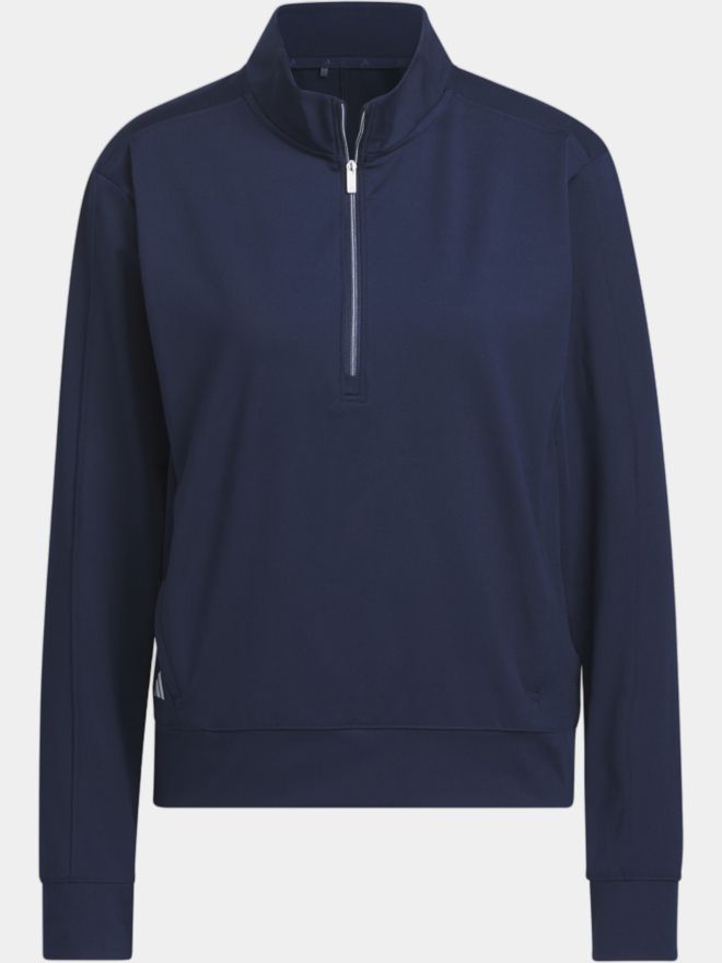 adidas Ultimate365 střední strečová vrstva s 1/2 zipem námořnická modrá