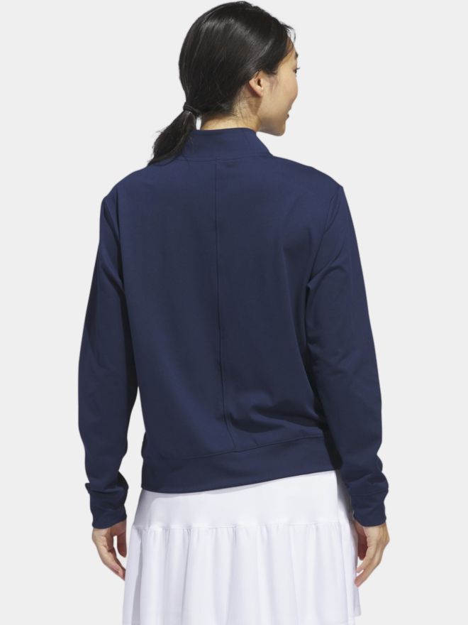 adidas Ultimate365 střední strečová vrstva s 1/2 zipem námořnická modrá