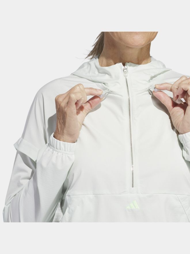 adidas Ultimate365 TWISTKNIT Hoodie Stretch Jacke hellgrün