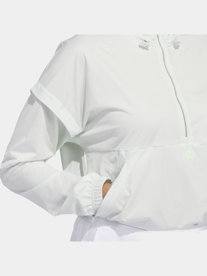 adidas Ultimate365 TWISTKNIT Hoodie Stretch Jacke hellgrün