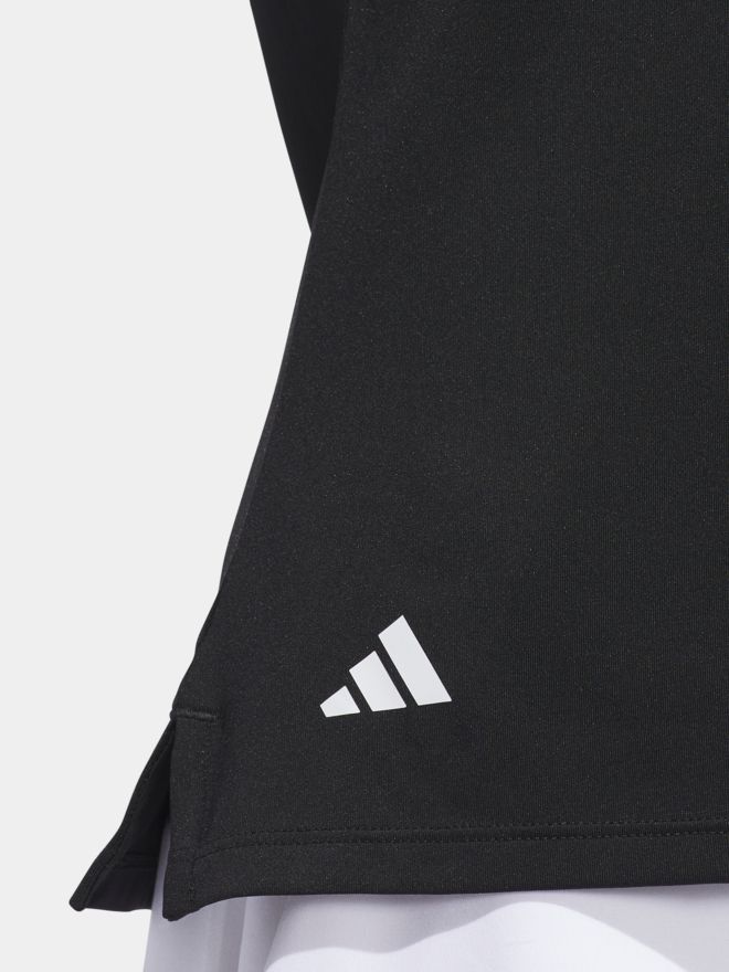 adidas Ultimate365 Solid Halbarm Polo schwarz