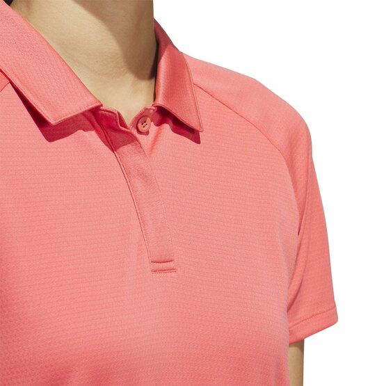 Adidas  Ultimate365 HEAT.RDY half sleeve polo red