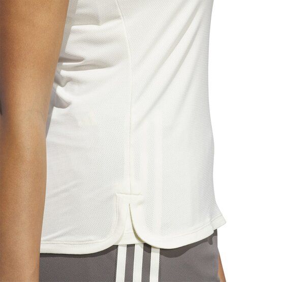 Adidas Ultimate365 Mock Neck ohne Arm Polo offwhite