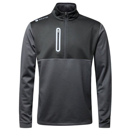 Backtee  Zipneck Shield Thermo Midlayer dark gray