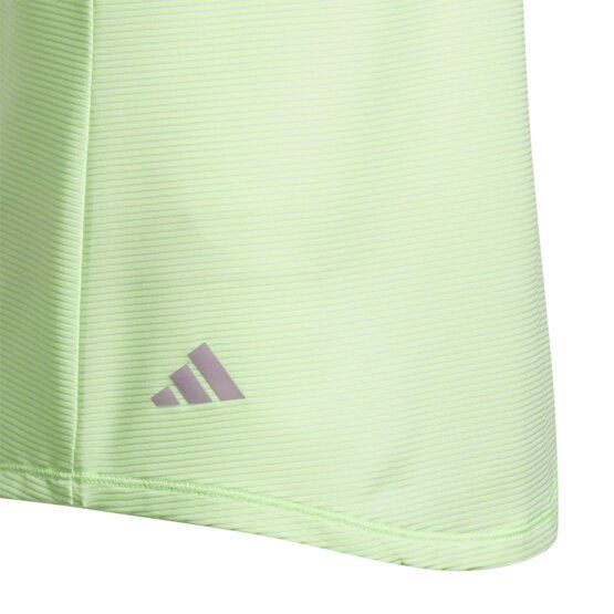 adidas  Girls sleeveless polo light green