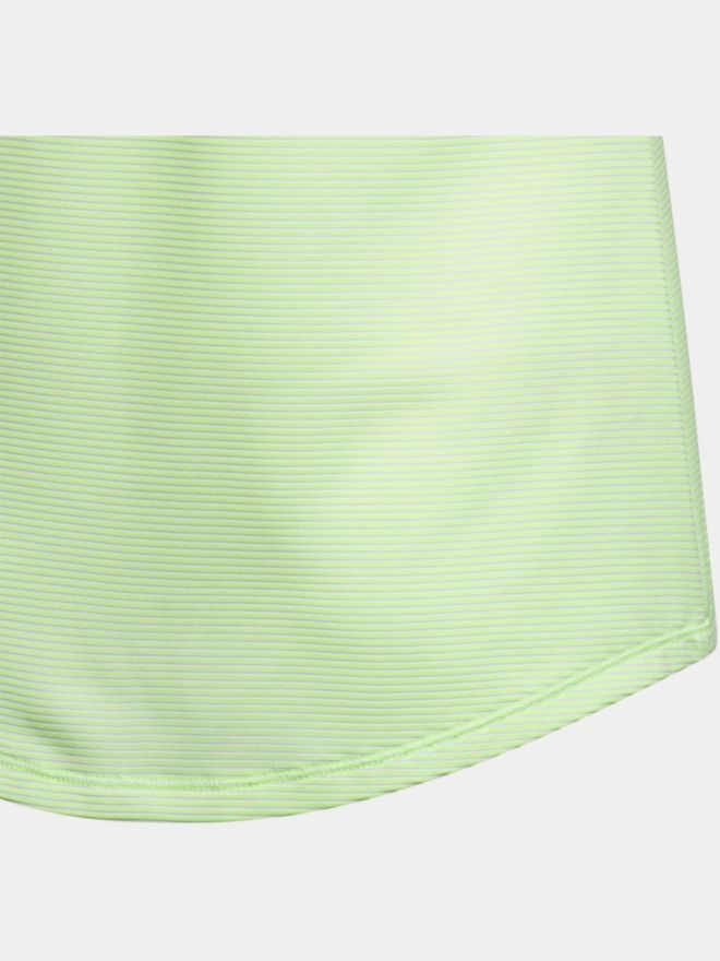 adidas Girls ohne Arm Polo hellgrün